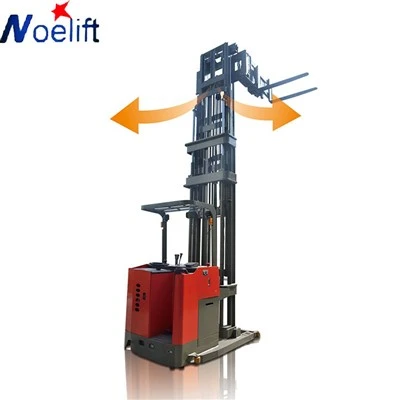Dar yoʻlak 3-Yoʻl elektr forklift moslashuvchan forklift